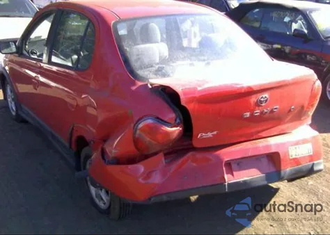 2000 Toyota Echo из США, поврежденный, VIN JTDBT1238Y0019288